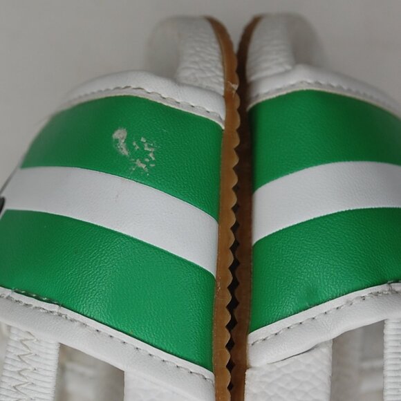 Janie & Jack X Disney Green White Mickey Mouse Sandals Designer Shoes - Picture 4 of 7